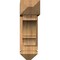 Ekena Millwork Balboa Arts and Crafts Smooth Bracket w/ Offset Brace, Western Red Cedar, 7 1/2"W x 24"D x 24"H BKT0806X24X24BOA03SWR - alternate 2